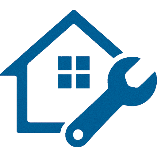 Service Siebers Logo mit Haus und Schraubenschlüssel